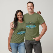 God's Green Flat Earth... T-shirt (Unisex)