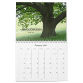 Gods Groene Aarde-Natuur Scènes/Scripture Quotes Kalender (Jan 2027)