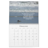 Gods Groene Aarde-Natuur Scènes/Scripture Quotes Kalender (Feb 2026)