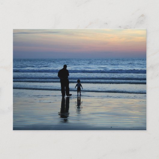 Gods grootste cadeau, pap briefkaart (Voorkant)