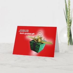 Gods grootste geschenk feestdagen kaart