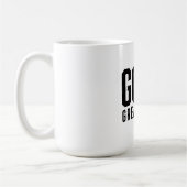 Gods grote genade koffiemok (Links)