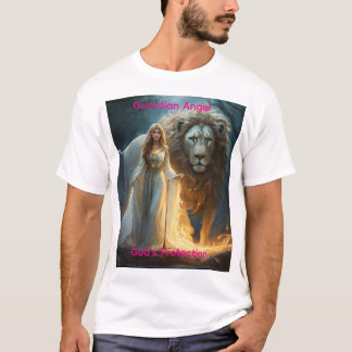 God's Guardian Angel T-shirt met korte mouwen