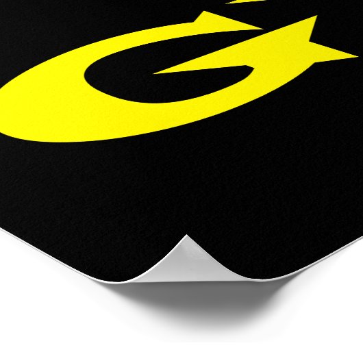 God's Gym, Grappige Jesus Workout Bodybuilding Gym Poster (Hoek)