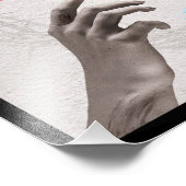 God's Hand Foto Afdruk (Hoek)