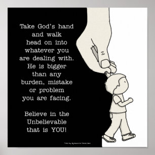 Gods hand nemen poster