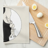 Gods hand nemen theedoek (Quarter Fold)