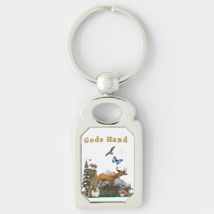 Gods handkunst sleutelhanger
