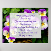 Gods Help Dag tegen Dag Poster (Voorkant)