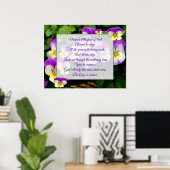 Gods Help Dag tegen Dag Poster (Thuiskantoor)