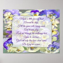 Gods Help Dag tegen Dag Poster