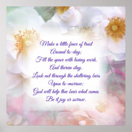 Gods Help Dag tegen Dag Poster