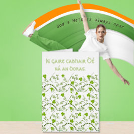 Gods Help is altijd in de buurt van Gaire Cabhair 