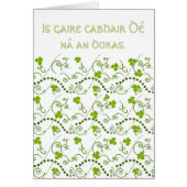 Gods Help is altijd in de buurt van Gaire Cabhair  (Voorkant)