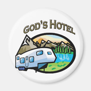 Gods Hotel Magneet