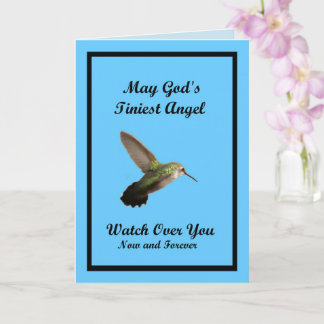 Gods Hummingbird Angel - Blank in Kaart