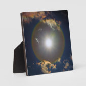 Gods iriserende licht Show Fotoplaat (Voorkant)