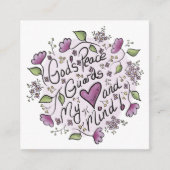 Gods Kaart voor de Vredesruimte (Voorkant)