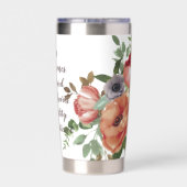 Gods keuze geïsoleerde drinkbeker (Achterkant)