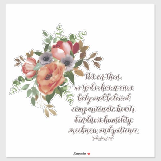 Gods keuze sticker (Vel)