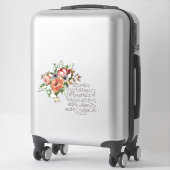 Gods keuze sticker (Koffer)