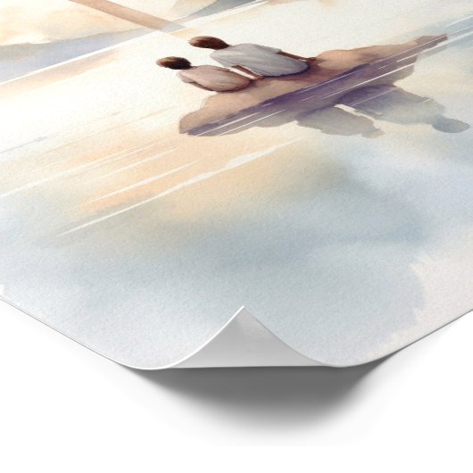 Gods kinderen, digitale print, kindercadeau, schet poster (Hoek)