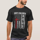 Gods kinderen zijn niet te koop  Gods Kind T-shirt (Voorkant)