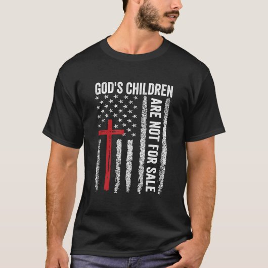 Gods kinderen zijn niet te koop  Gods Kind T-shirt (Voorkant)