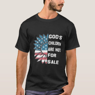 Gods kinderen zijn niet te koop grappig t-shirt