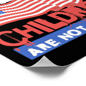 Gods kinderen zijn niet te koop poster (Hoek)