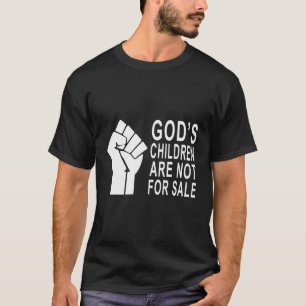Gods kinderen zijn niet te koop t-shirt