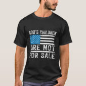 Gods kinderen zijn niet te koop t-shirt (Voorkant)