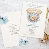 Gods kleine mus Baby shower uitnodiging