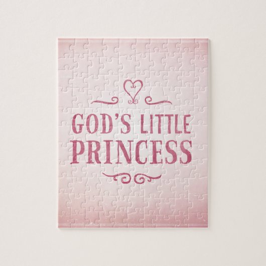 Gods kleine prinses legpuzzel (Verticaal)