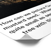 Gods koninkrijk Nest Poster (Hoek)