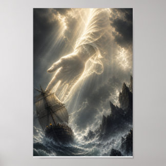 Gods leidende hand - In woeste zeeën Poster