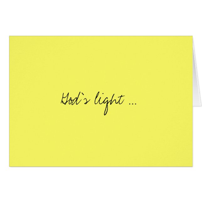 Gods licht... (Voorkant Horizontaal)