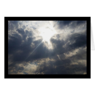Gods licht door de wolken – het lied van de ziel. 