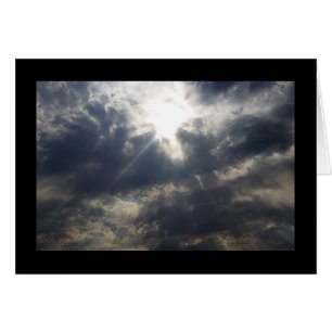 Gods licht door de wolken – het lied van de ziel. 