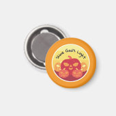 Gods licht laten schijnen Halloween magneet (Voorkant / Achterkant)