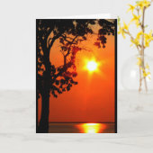 God's licht schittert jullie eerste Heilige Commun Kaart (Gele Bloem)