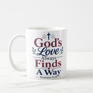 Gods Lief Vind Altijd Een Weg Inspirerende Quote Koffiemok