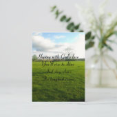 Gods liefde briefkaart (Staand voorkant)