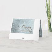 God's liefde faalt nooit Valentijnsdag Feestdagen Kaart (Achterkant)