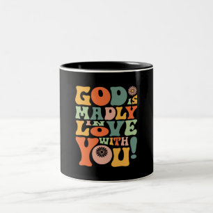  Gods Liefde Inspirerend Quote Tweekleurige Koffiemok