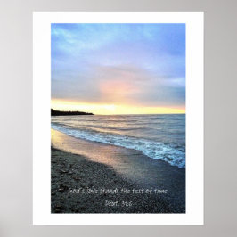 Gods liefde is de test van de tijd. poster