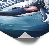 God's liefde is diep Boho christelijke kinderkamer Poster (Hoek)