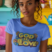 Gods liefde is een bijbelcitaat Tri-Blend shirt