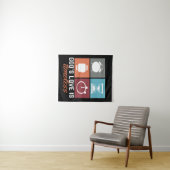 Gods liefde is tijdloos tapijt wandkleed (In Situ (horizontaal))