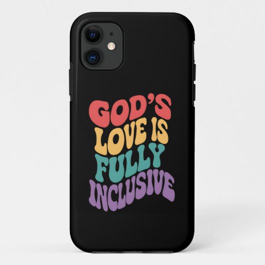 Gods liefde is volledig inclusief Christelijk Jesu Case-Mate iPhone Case (Achterkant)